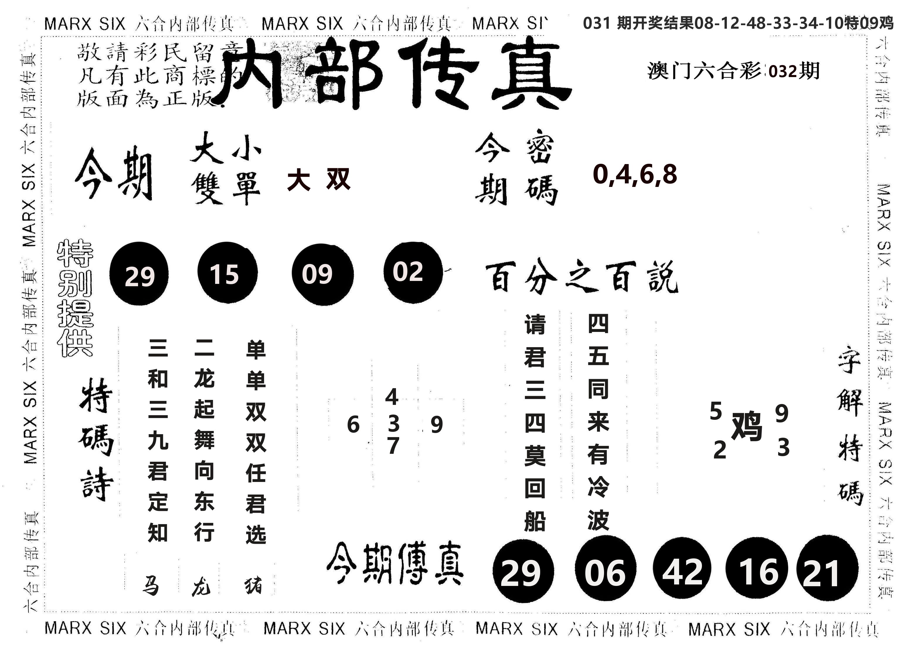 另版内部传真 第32期