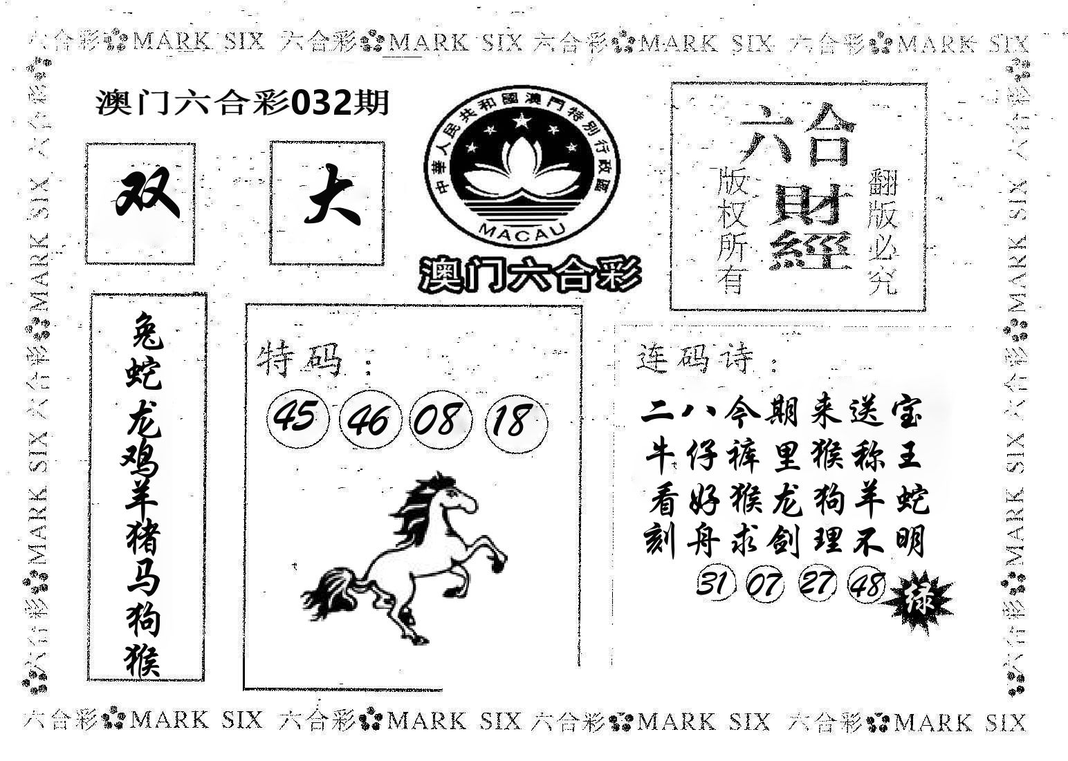 六合财经 第32期