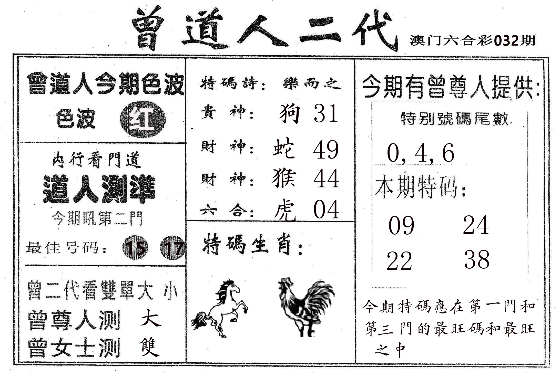 曾二代 第32期