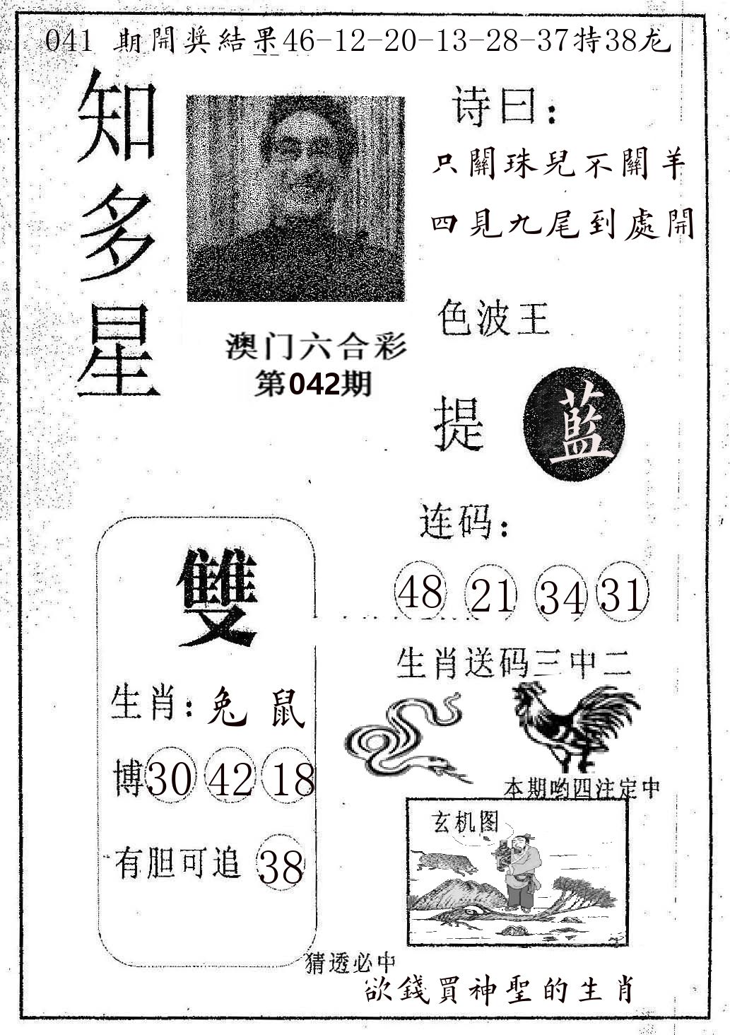 知多星 第42期