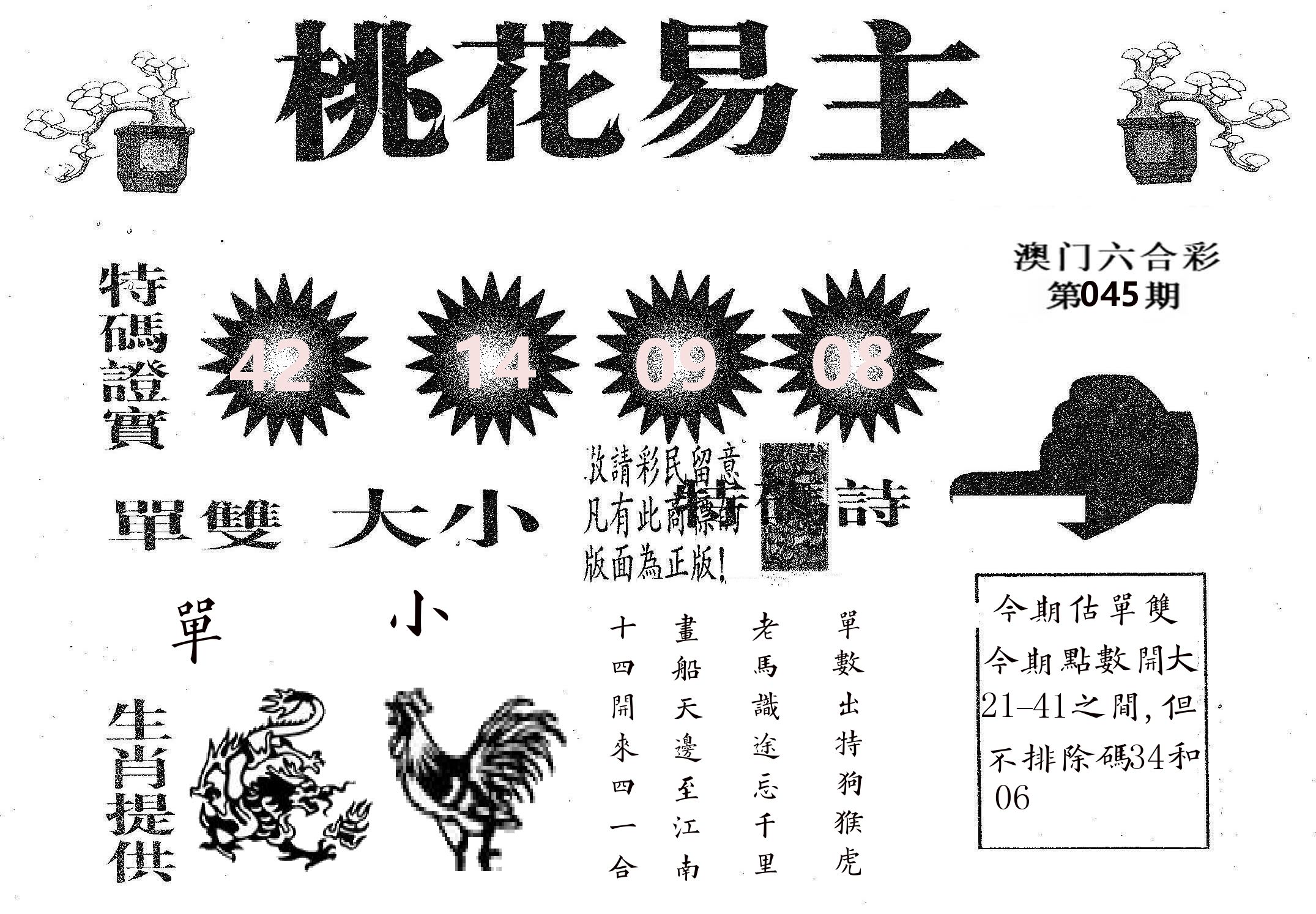 桃花易主 第45期