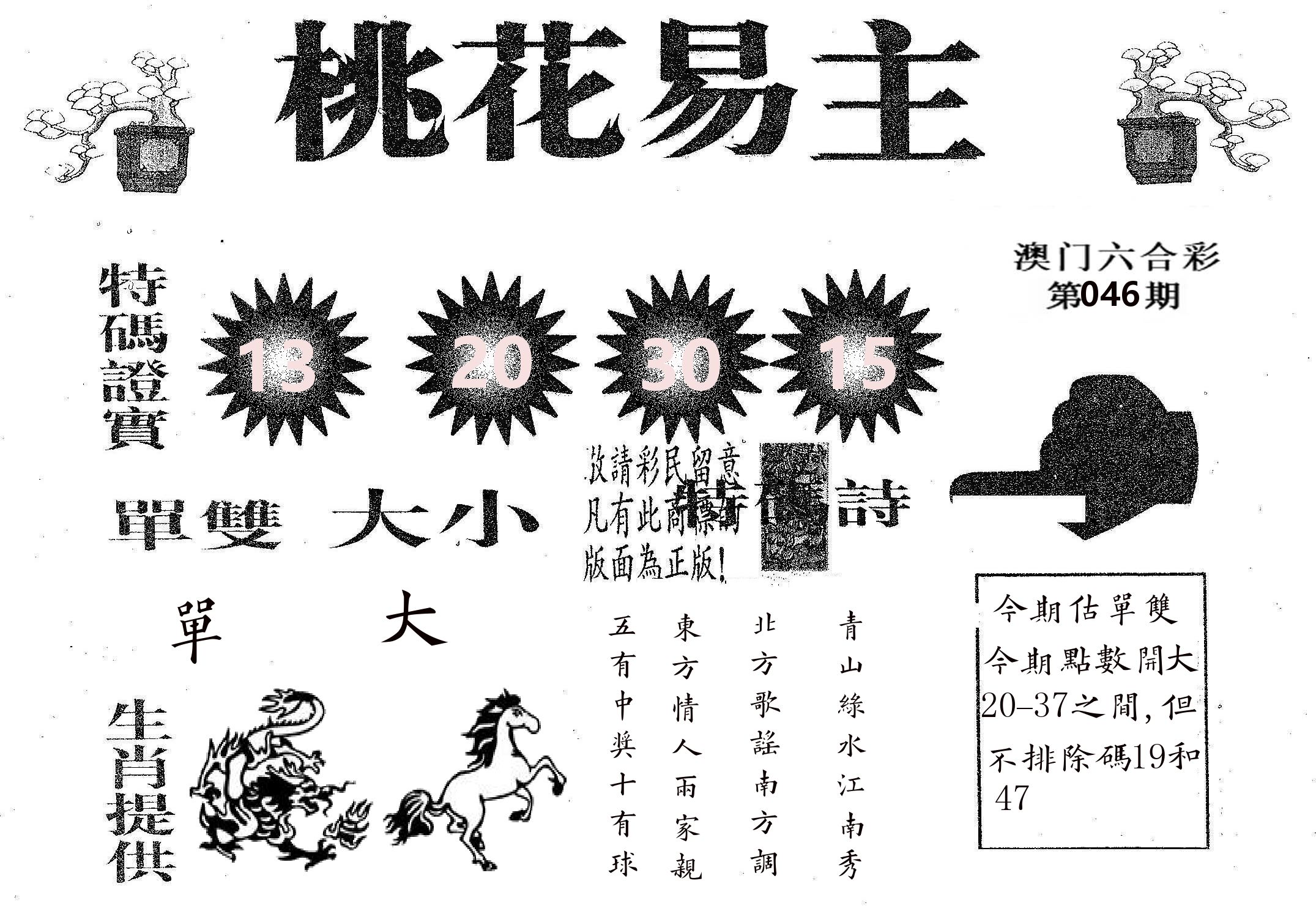 桃花易主 第46期