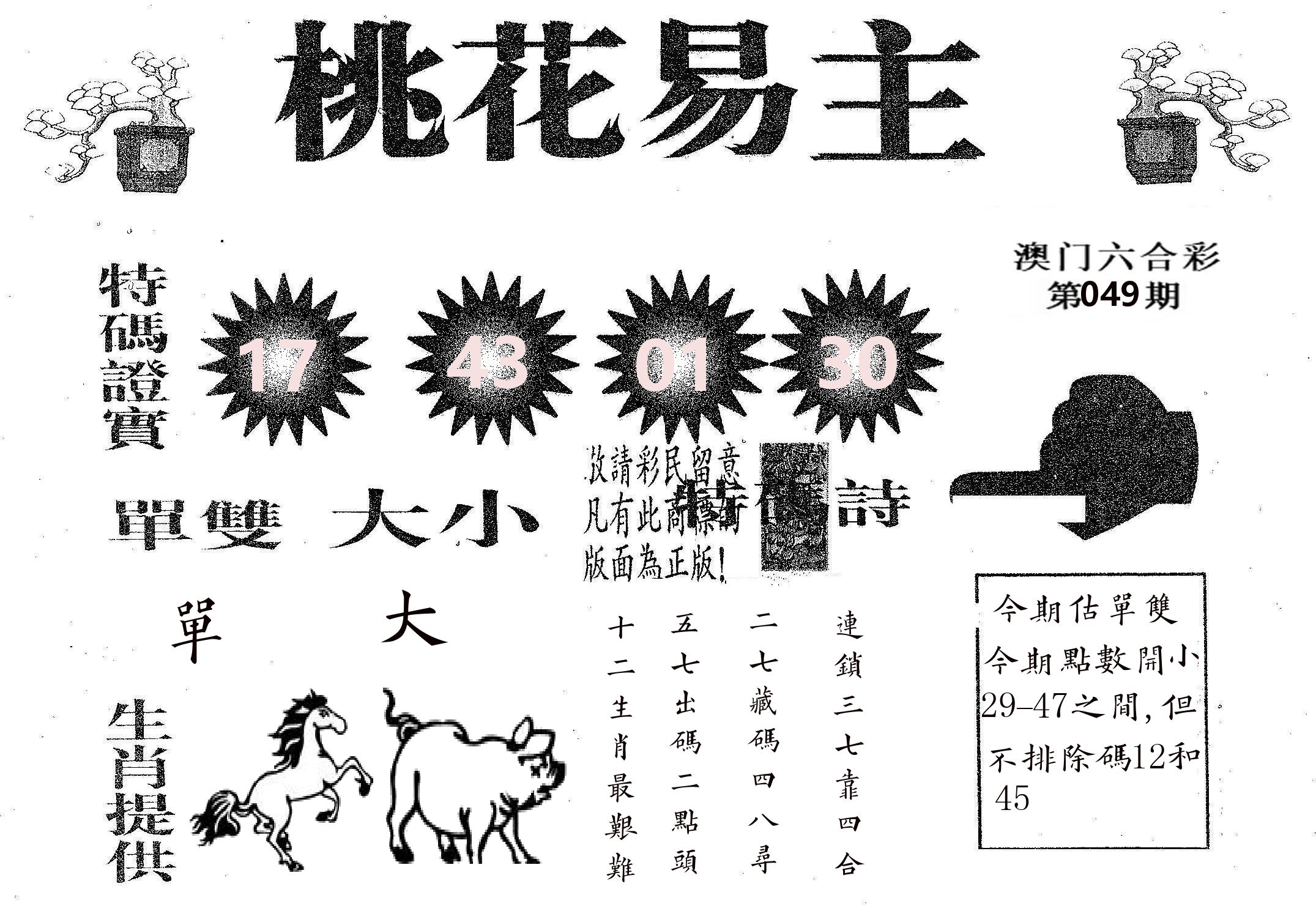 桃花易主 第49期