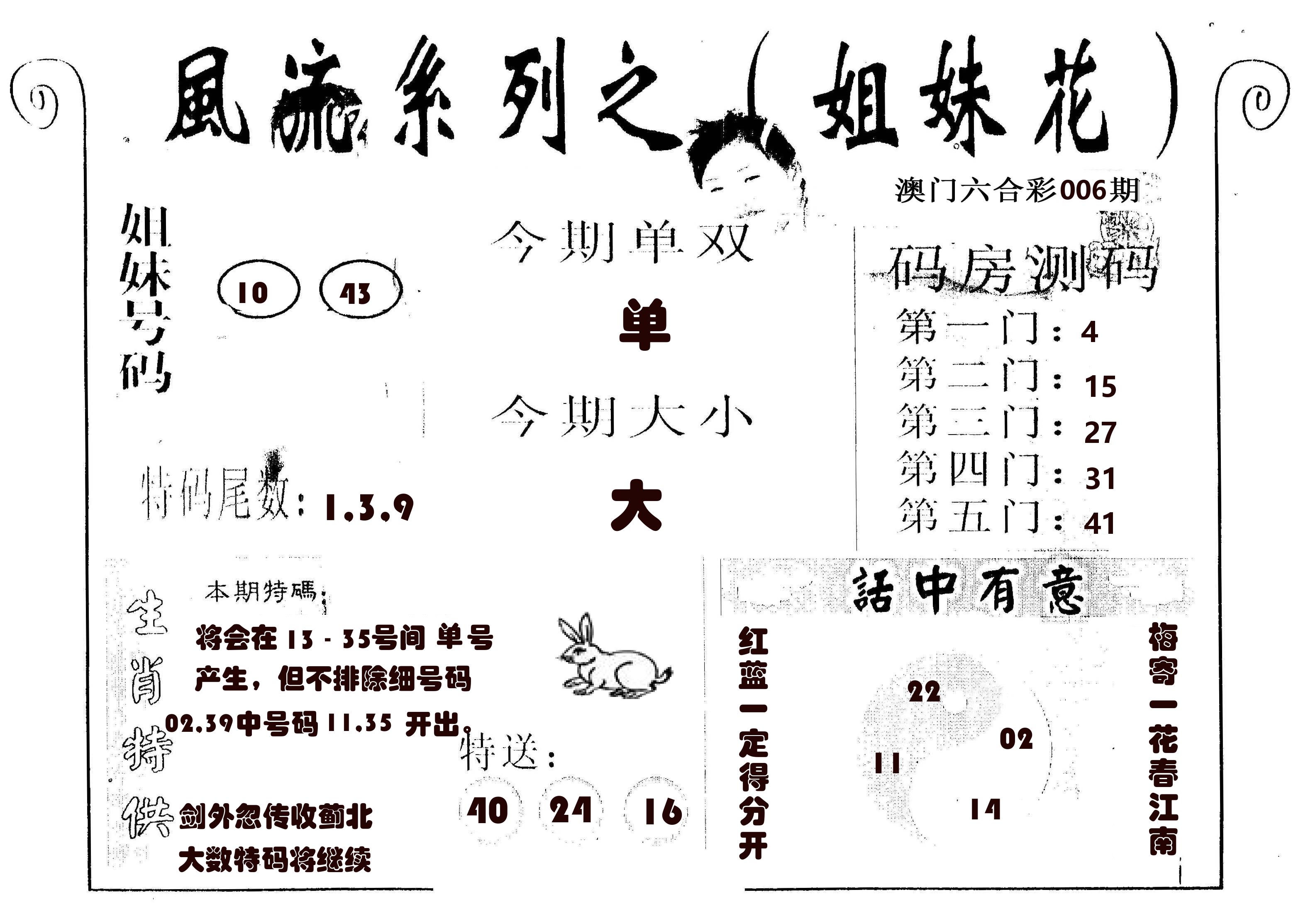 风流系列-1 第6期