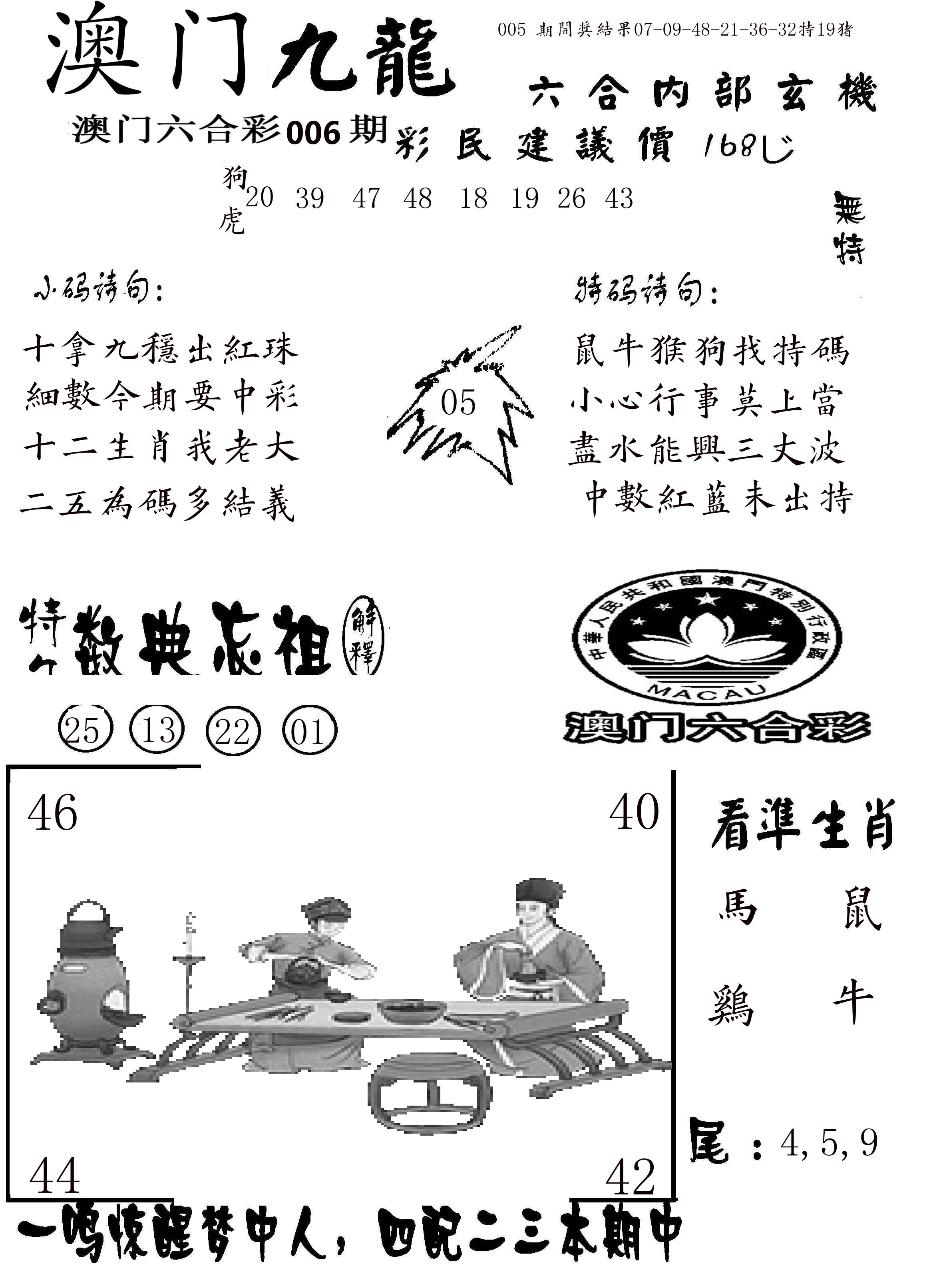 澳门传真1 第6期