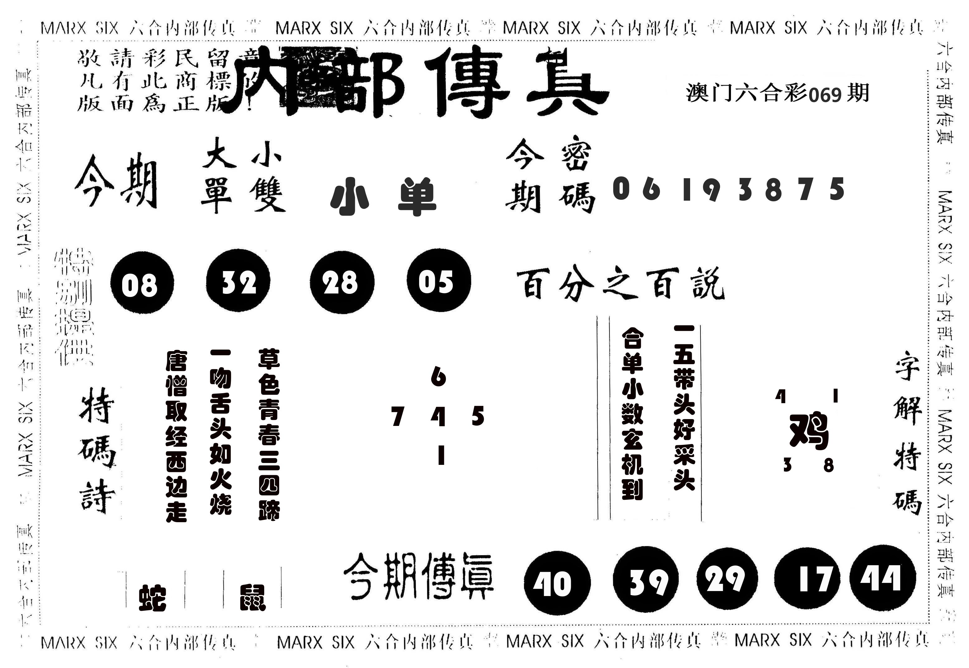 内部传真 第69期