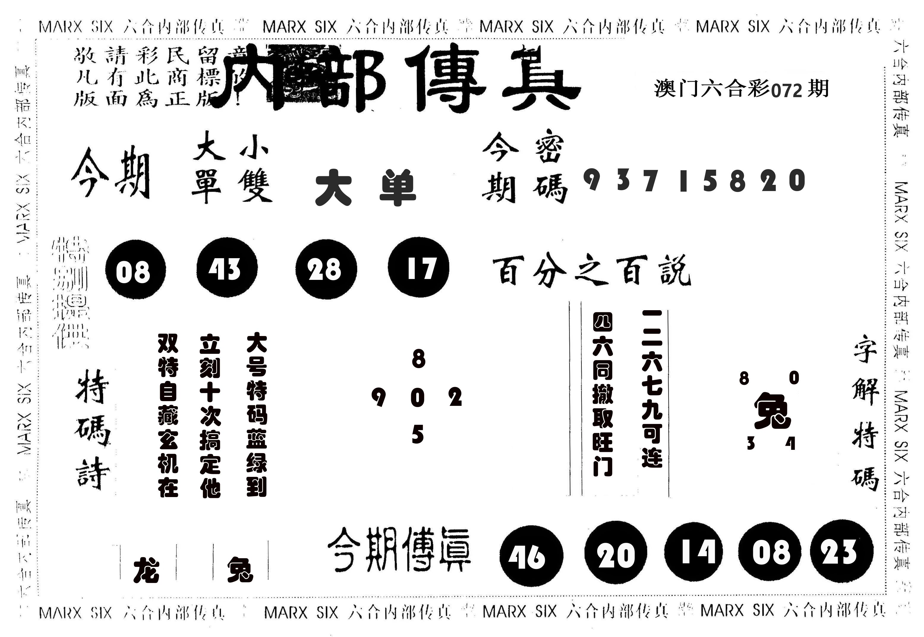 内部传真 第72期