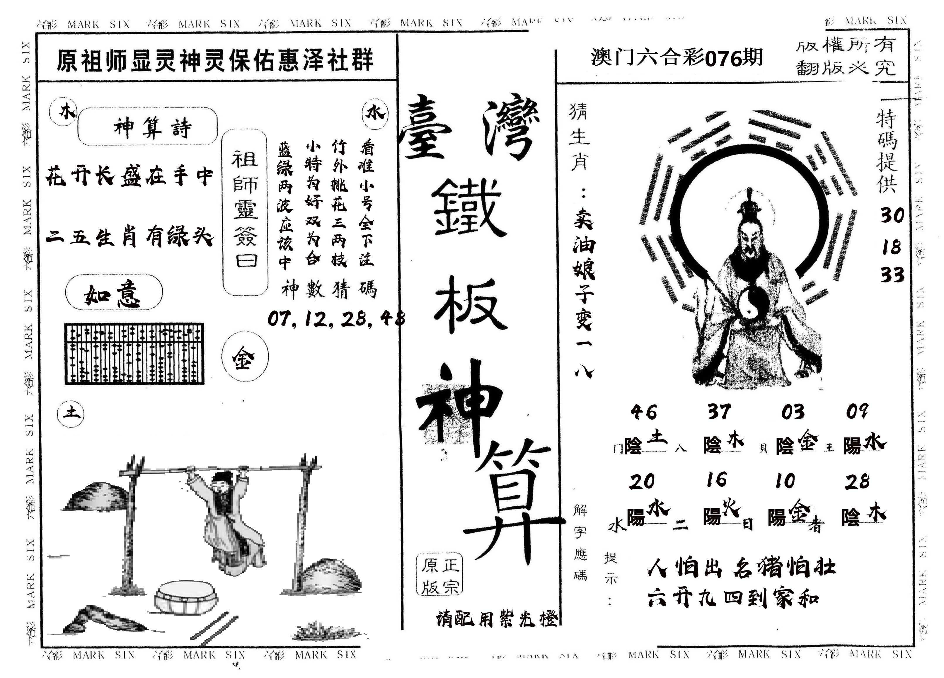 另版台湾铁板 第76期