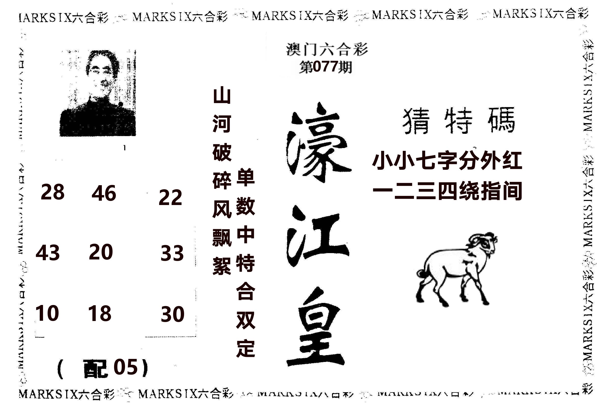 濠江皇 第77期