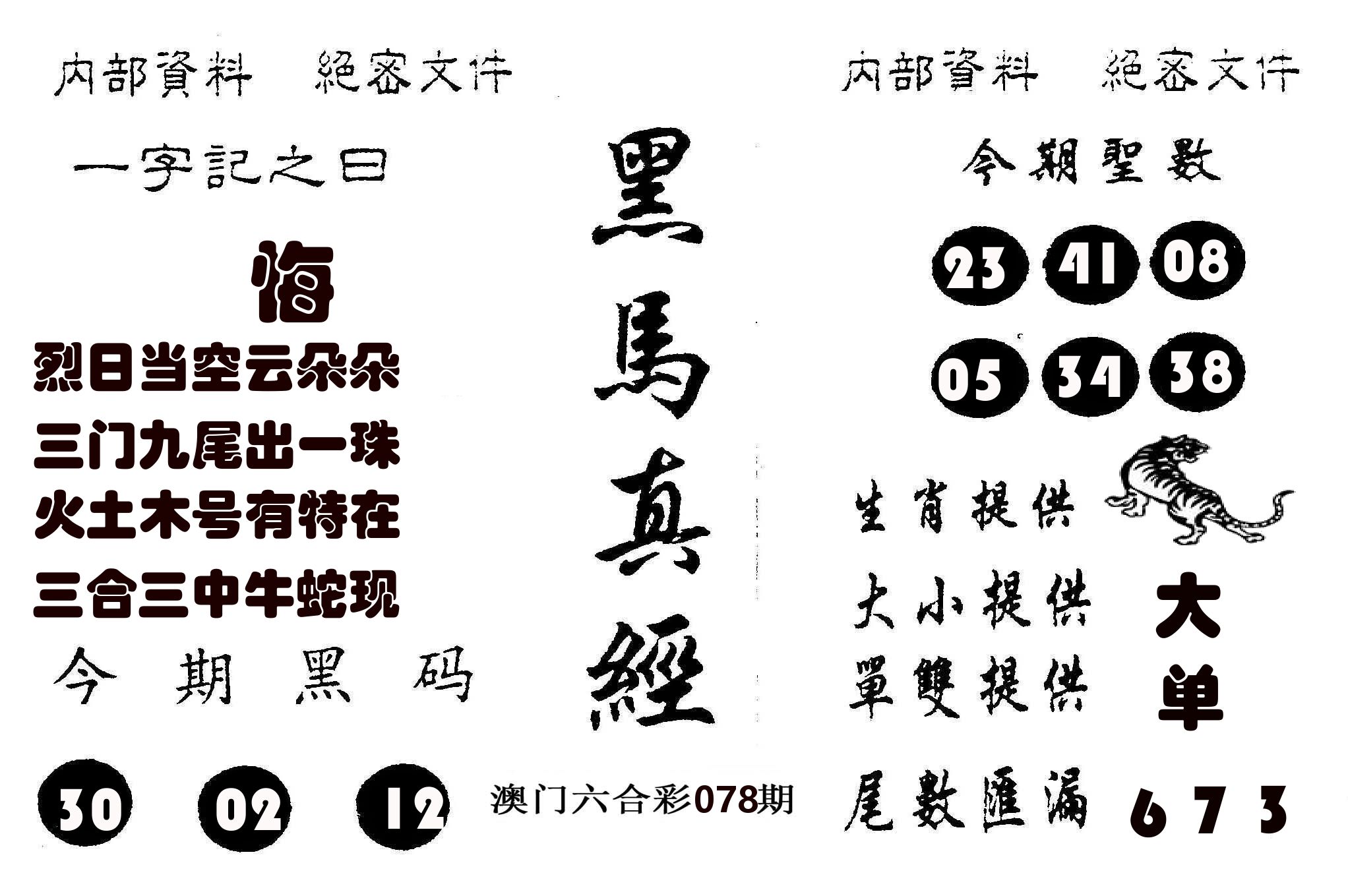黑马真经 第78期