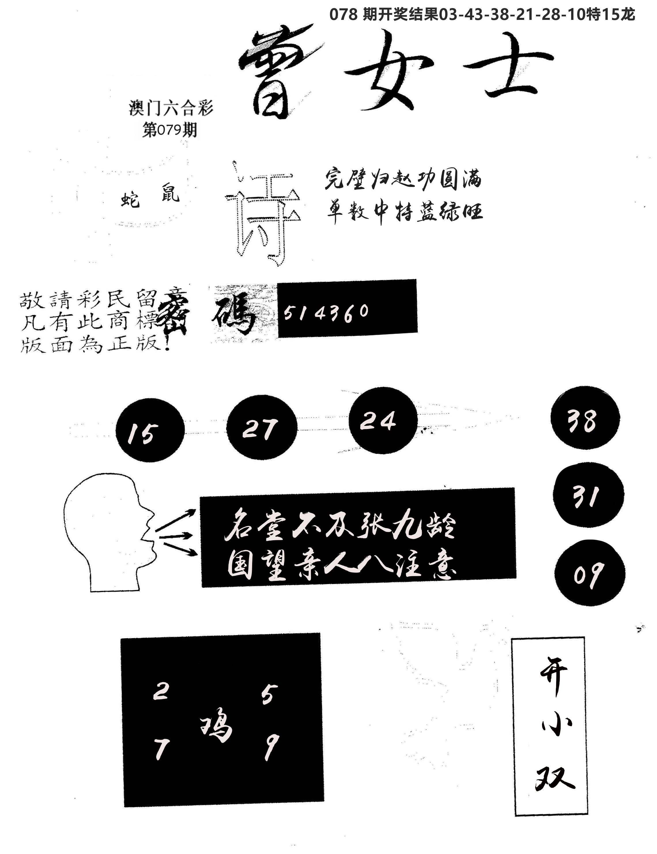 另版曾女士百灵鸟 第79期