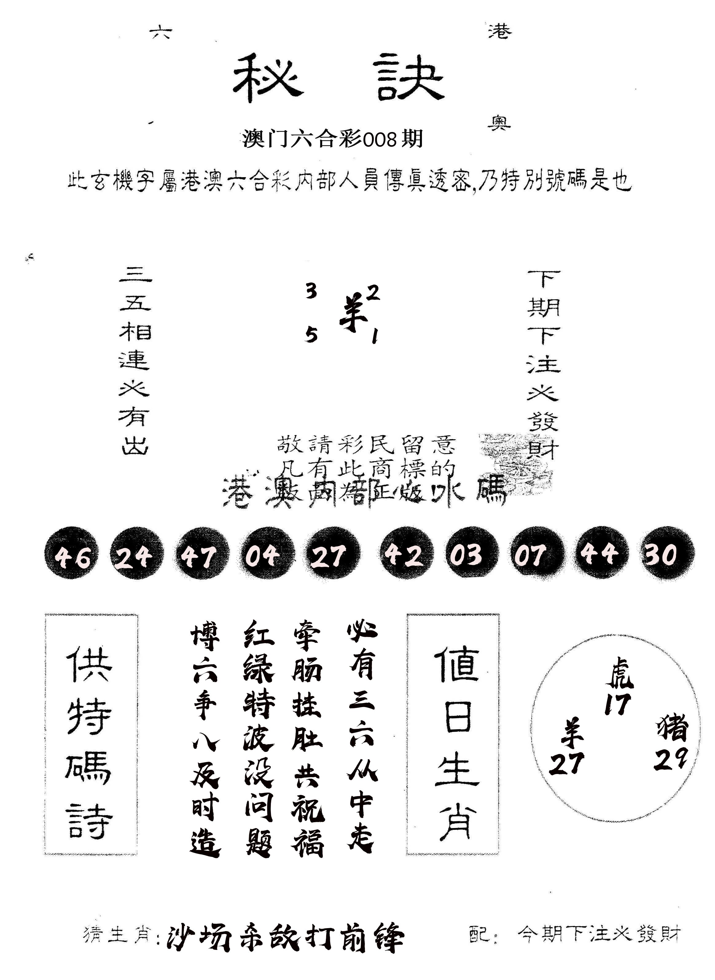 另版秘诀 第8期