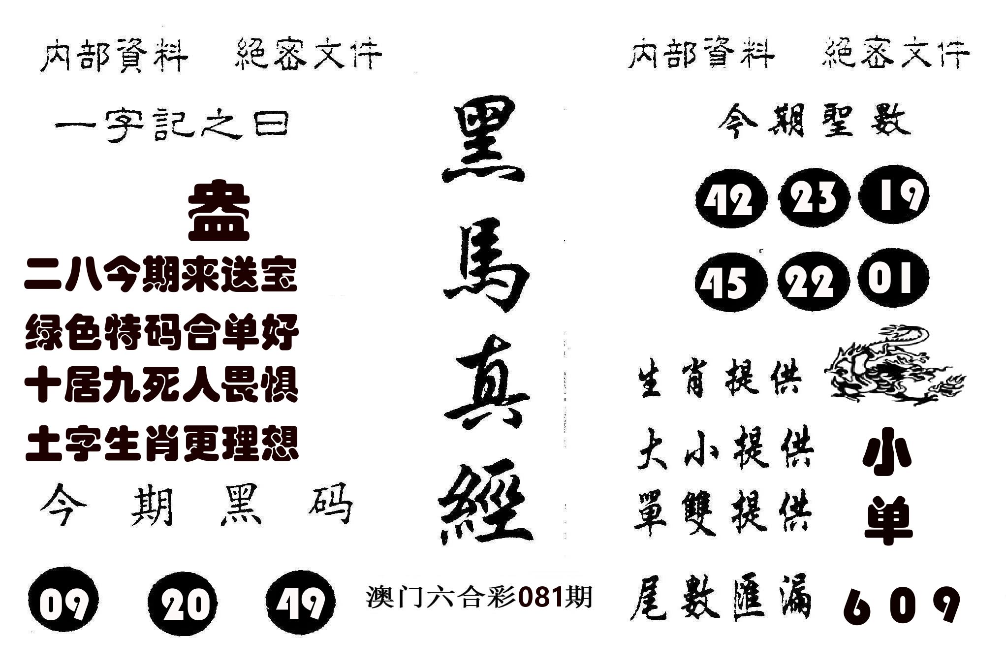 黑马真经 第81期