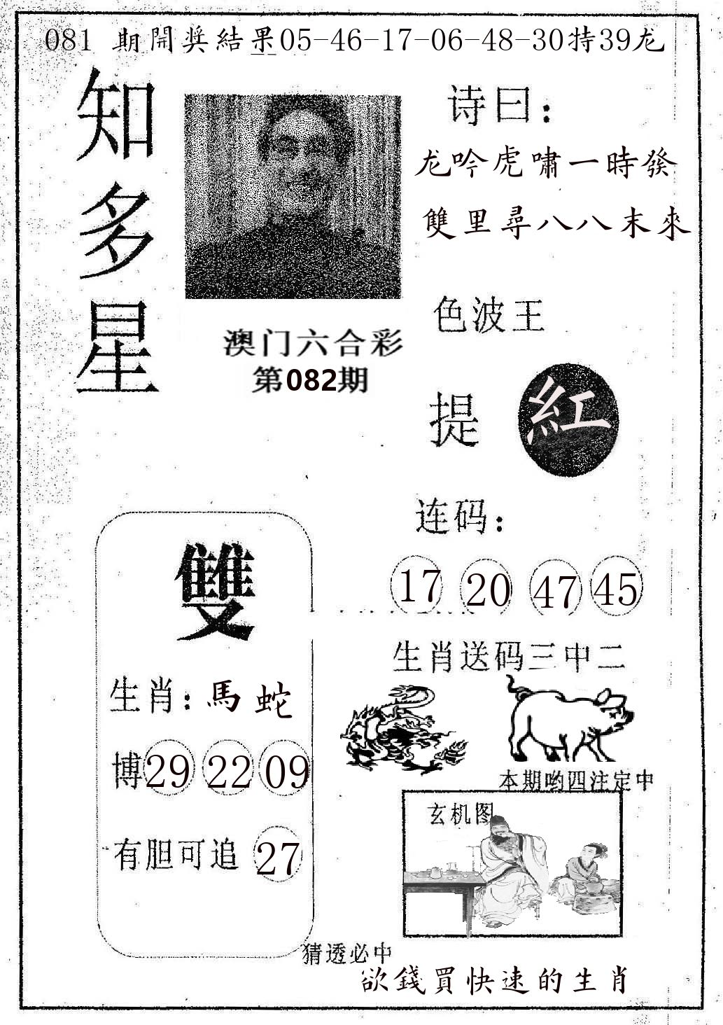 知多星 第82期