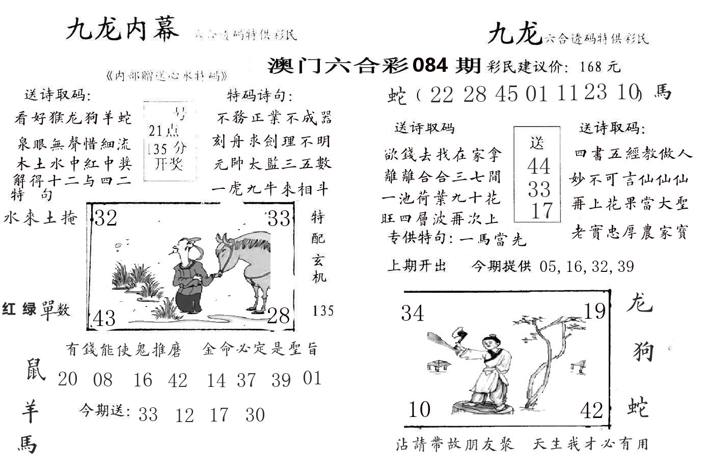 九龙内幕 第84期