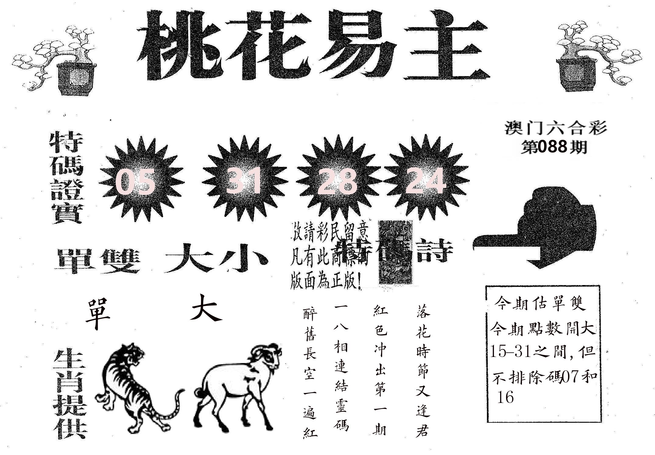 桃花易主 第88期