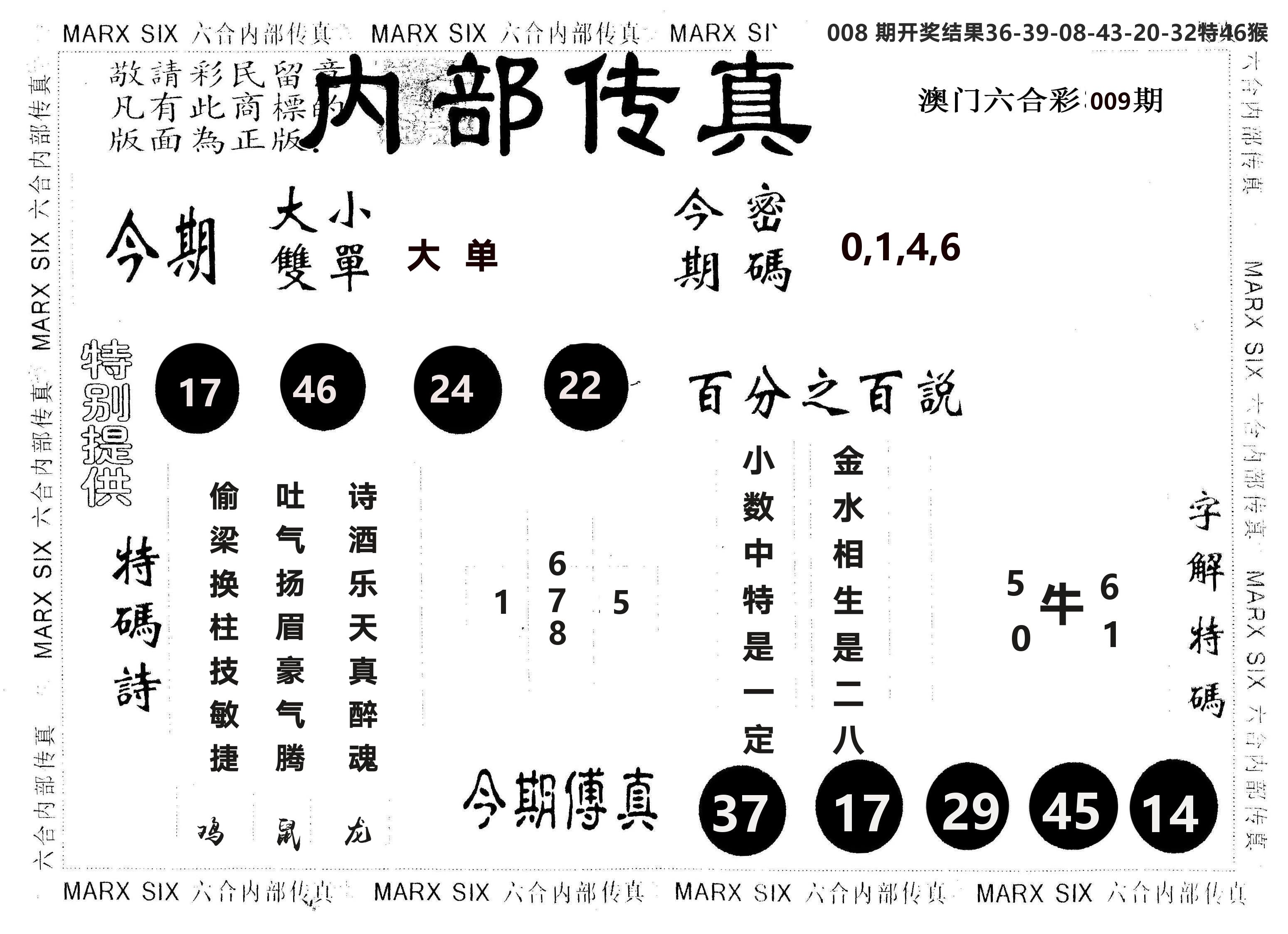 另版内部传真 第9期