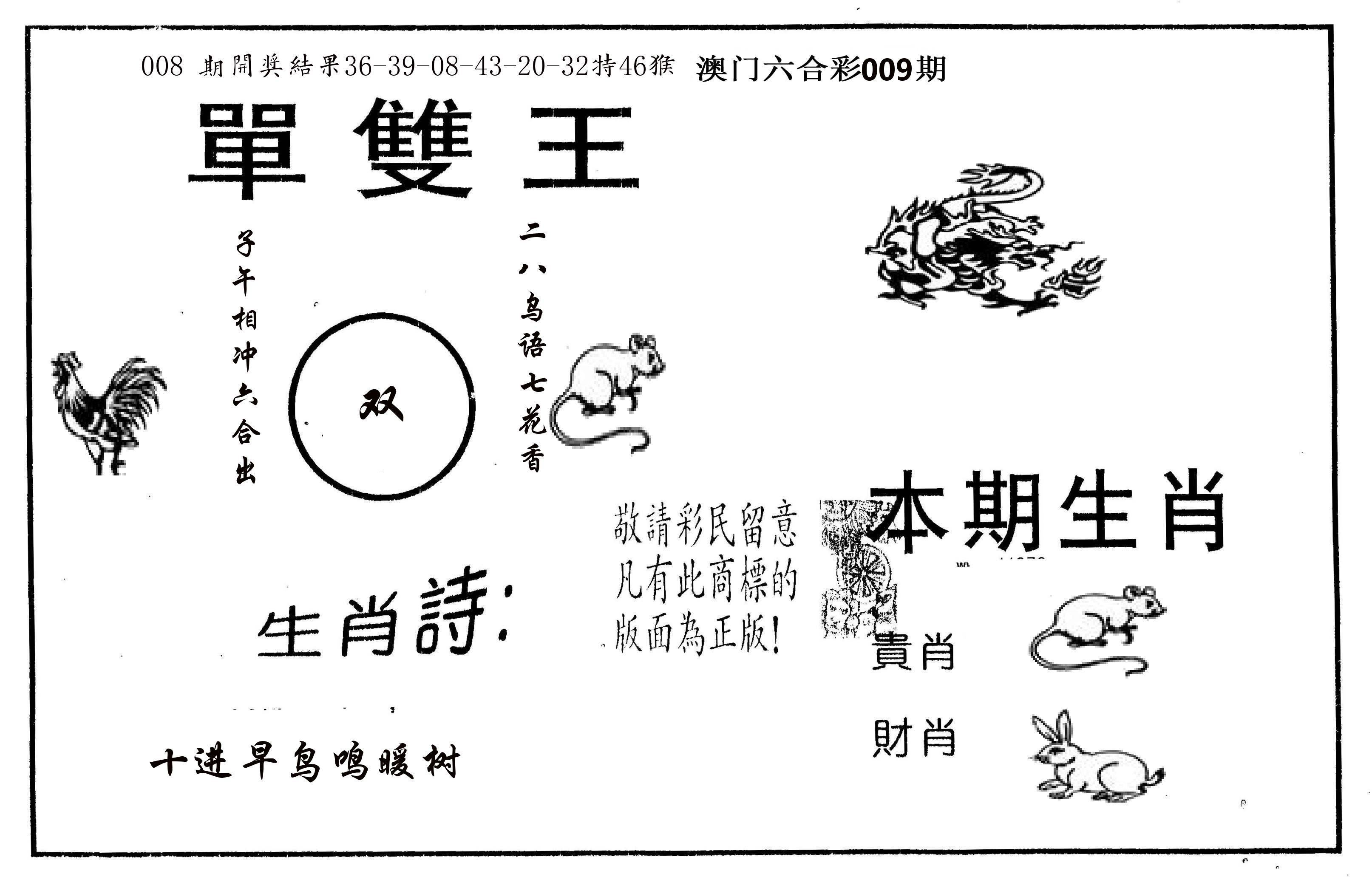单双王A 第9期