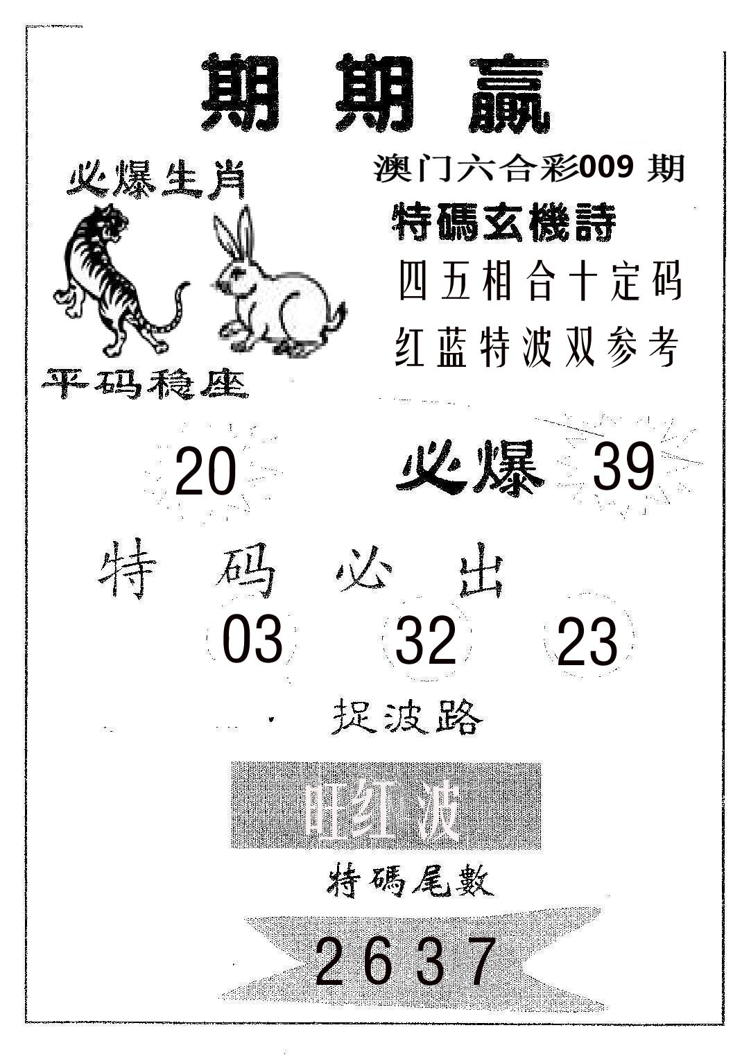 期期赢 第9期
