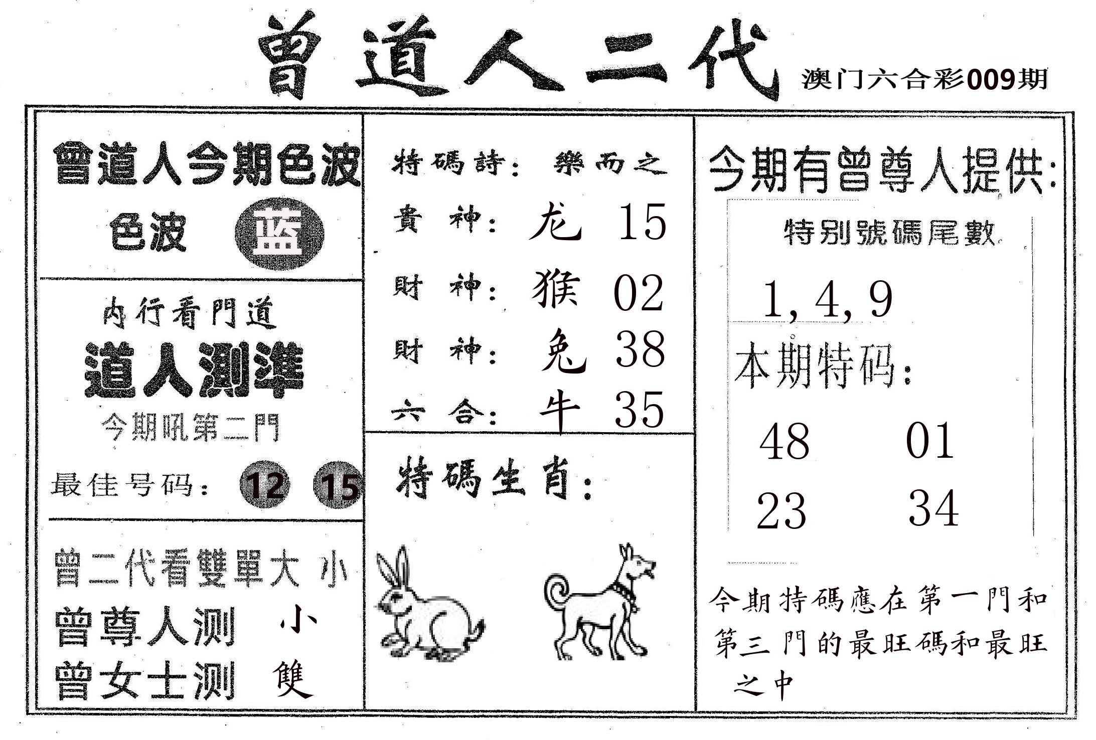 曾二代 第9期