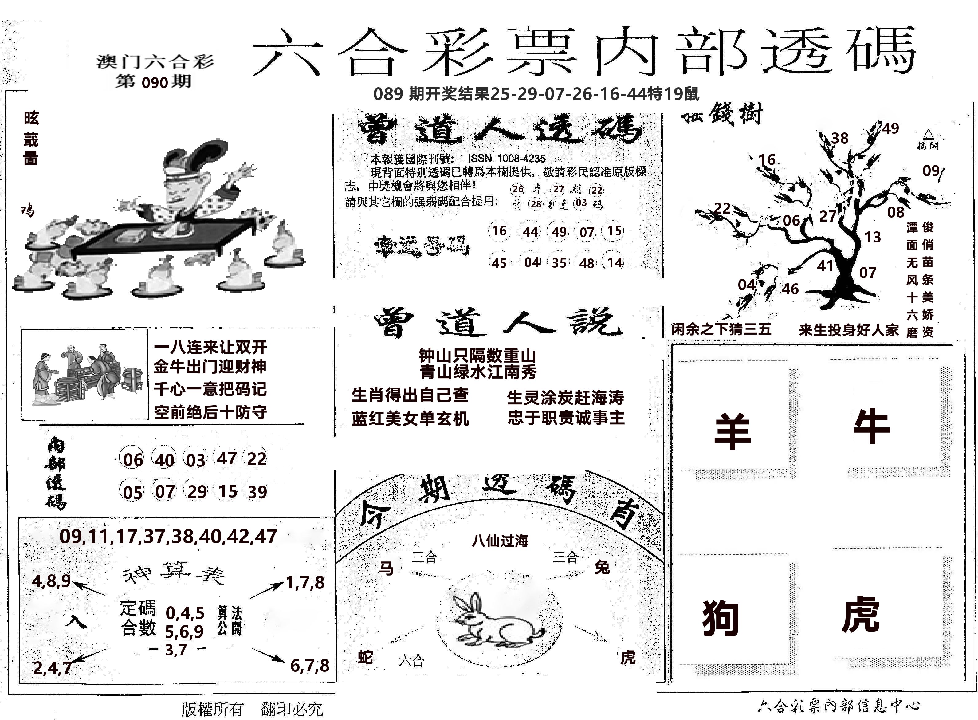 内部透码(信封) 第90期