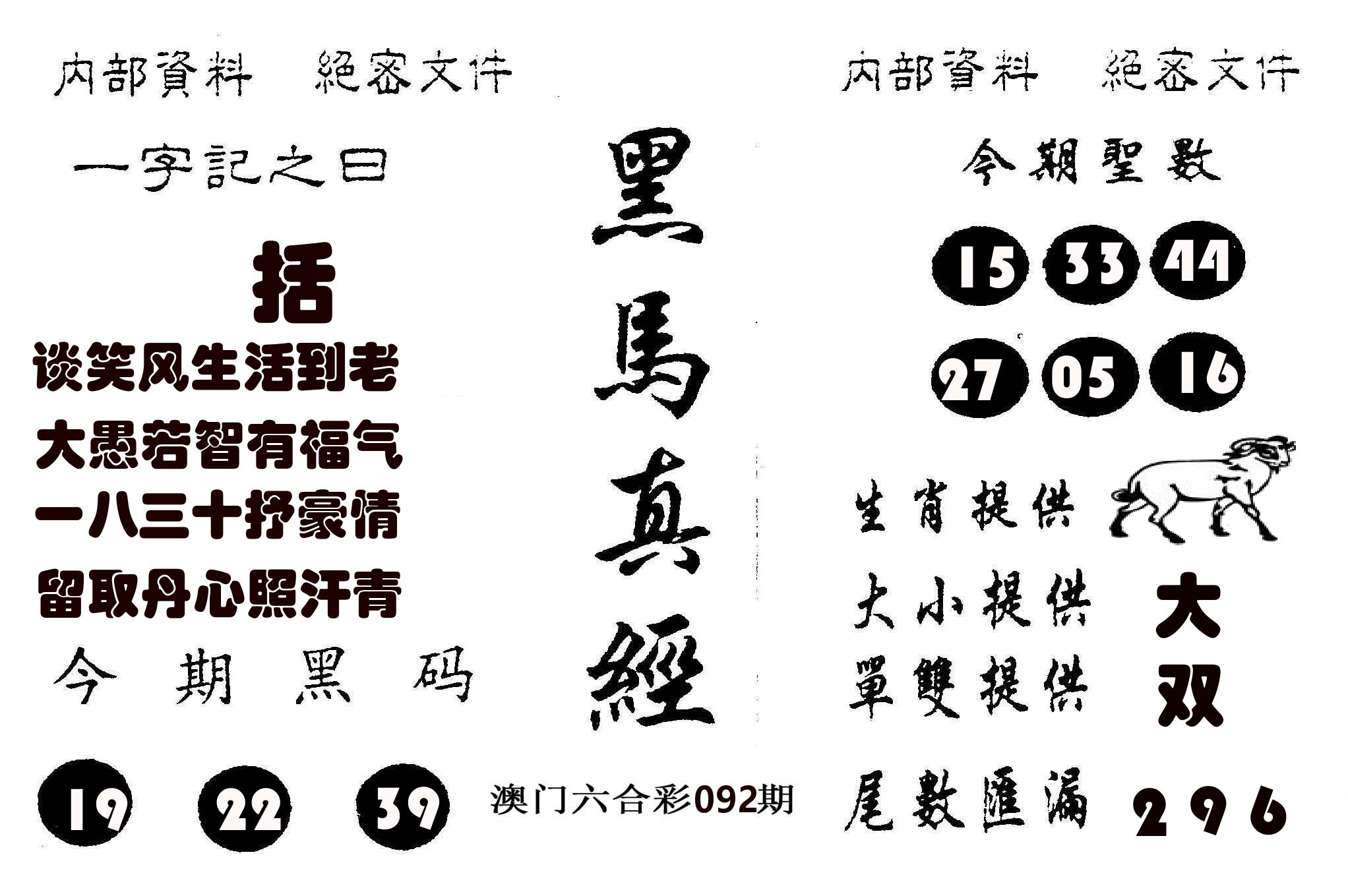 黑马真经 第92期