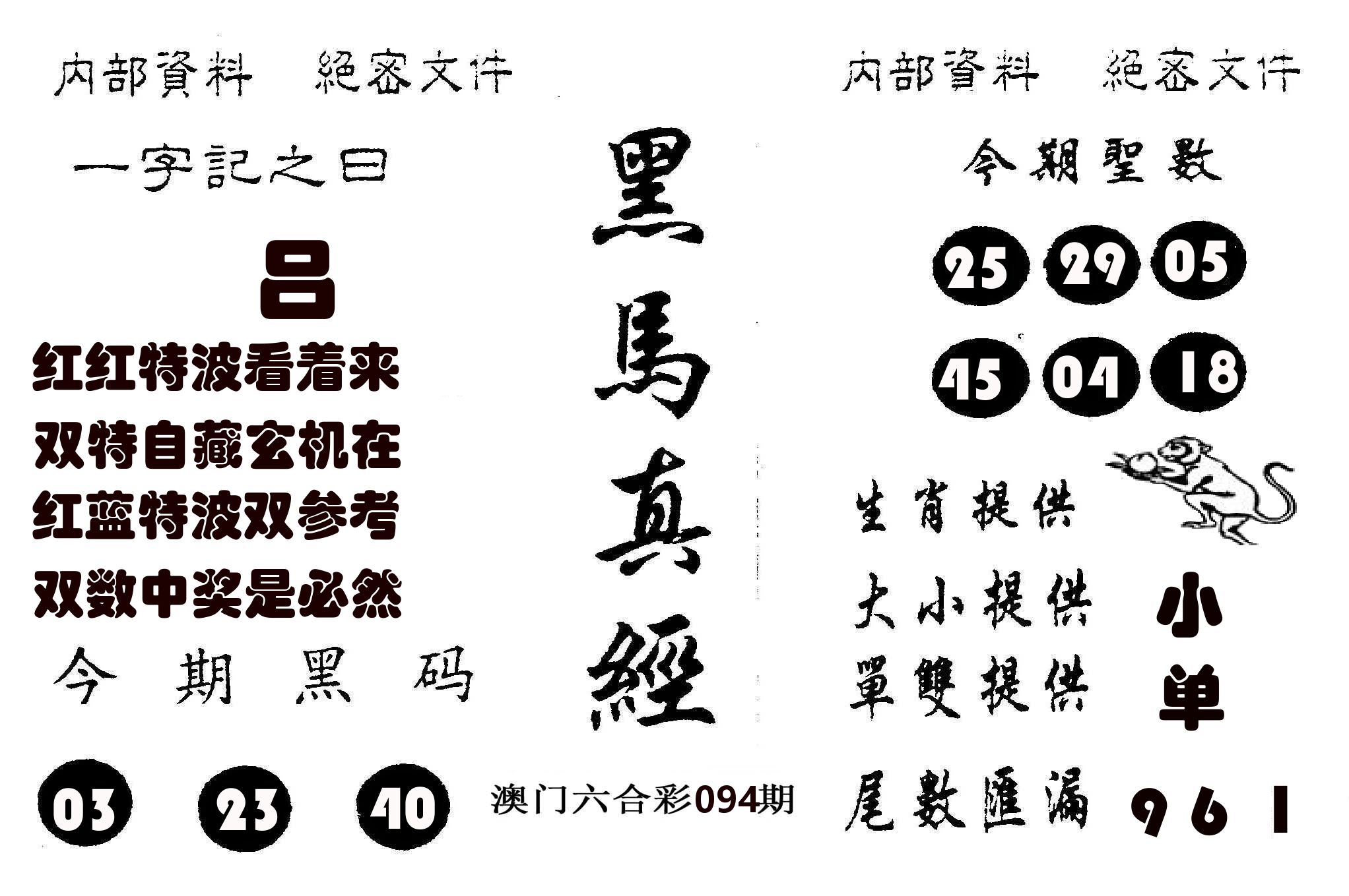 黑马真经 第94期
