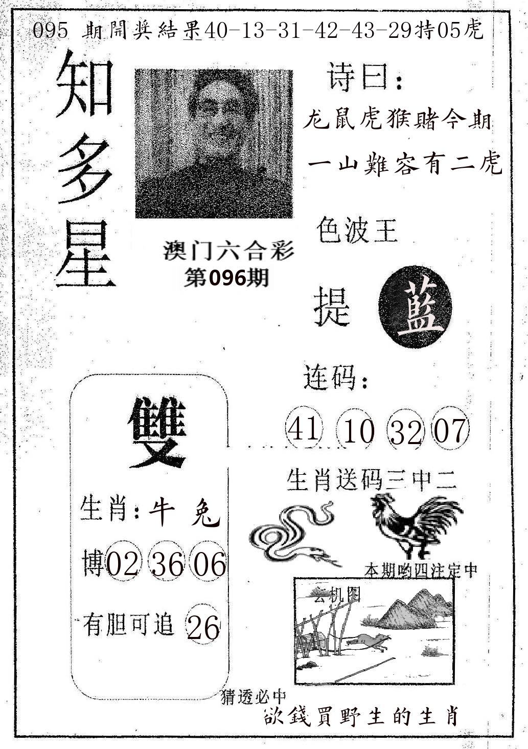 知多星 第96期