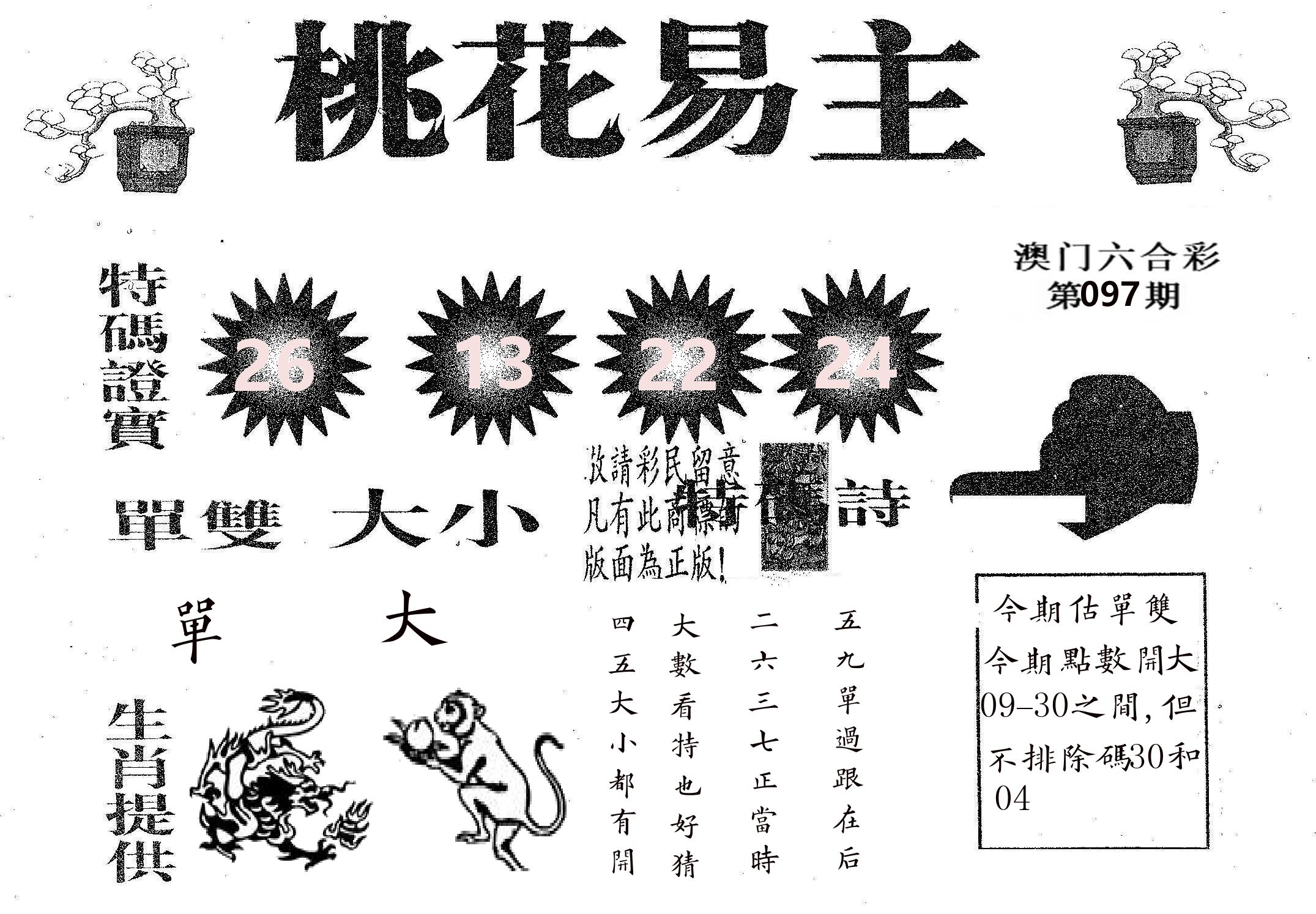 桃花易主 第97期