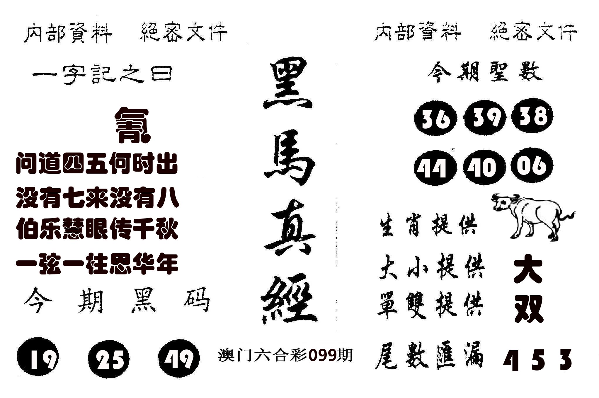 黑马真经 第99期