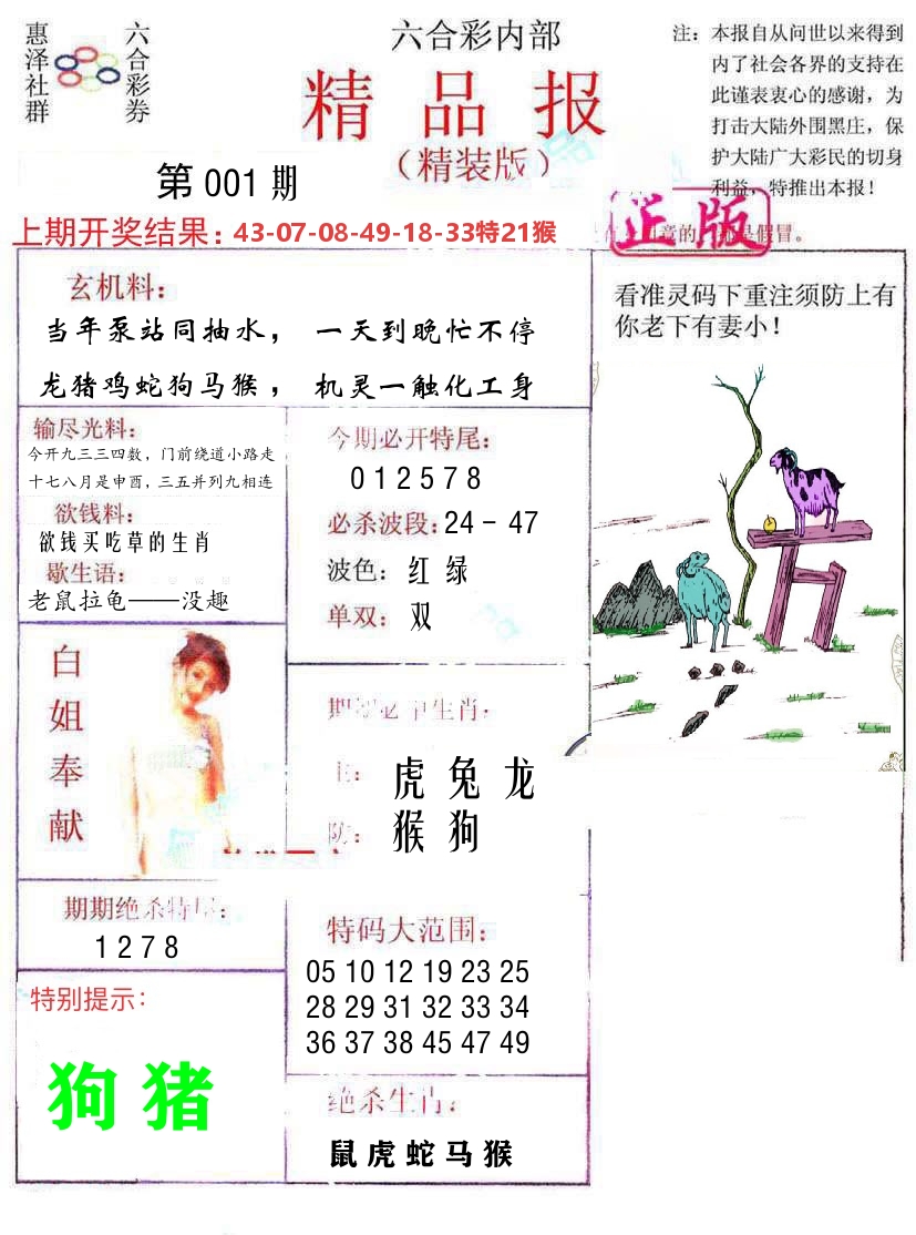 精品报 第1期