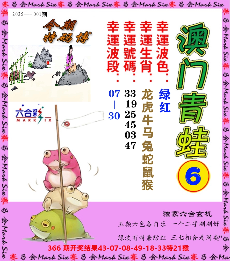 青蛙系列6 第1期