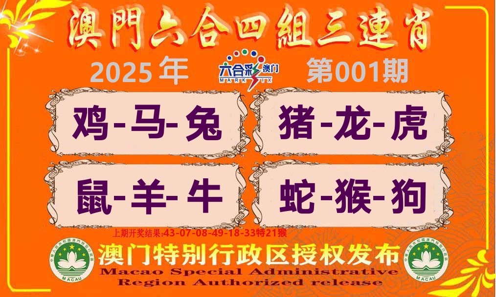 六合三连肖 第1期
