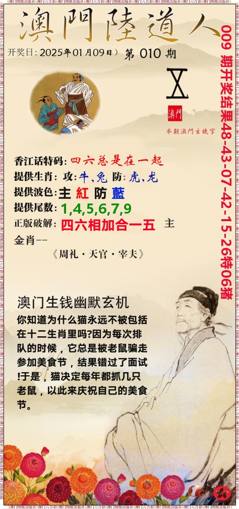 澳门陆道人 第10期