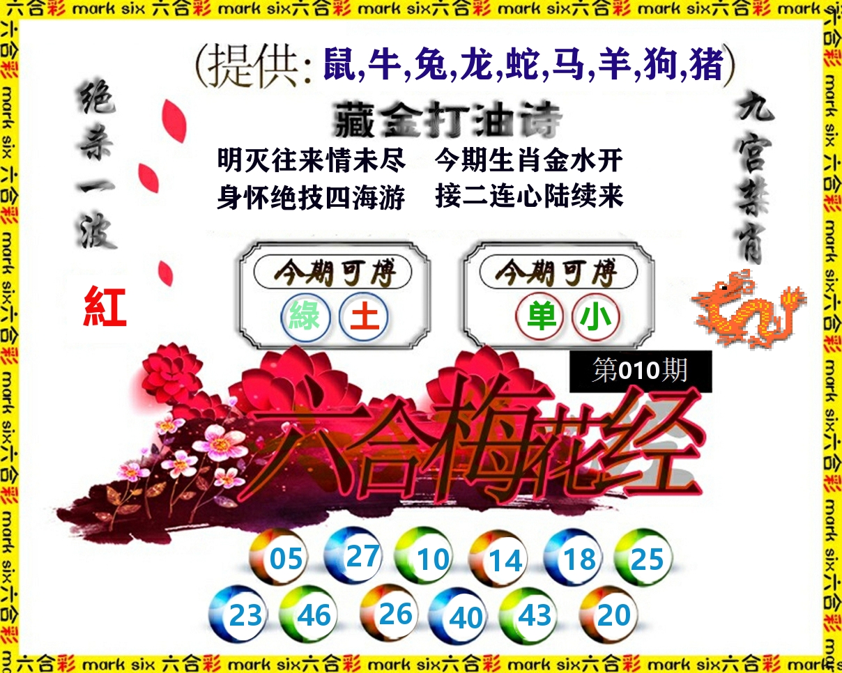 六合梅花经 第10期