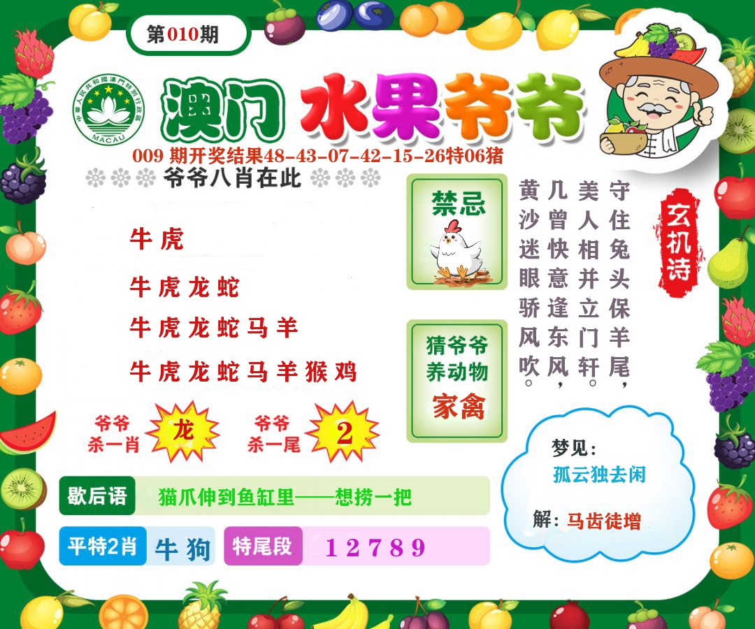 澳门水果爷爷 第10期