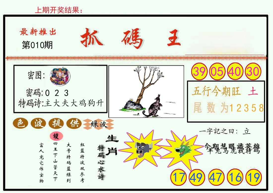 最新抓码王 第10期