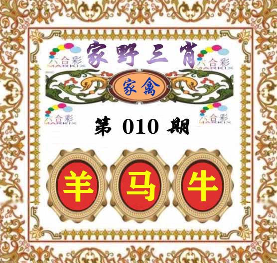 家野三肖 第10期