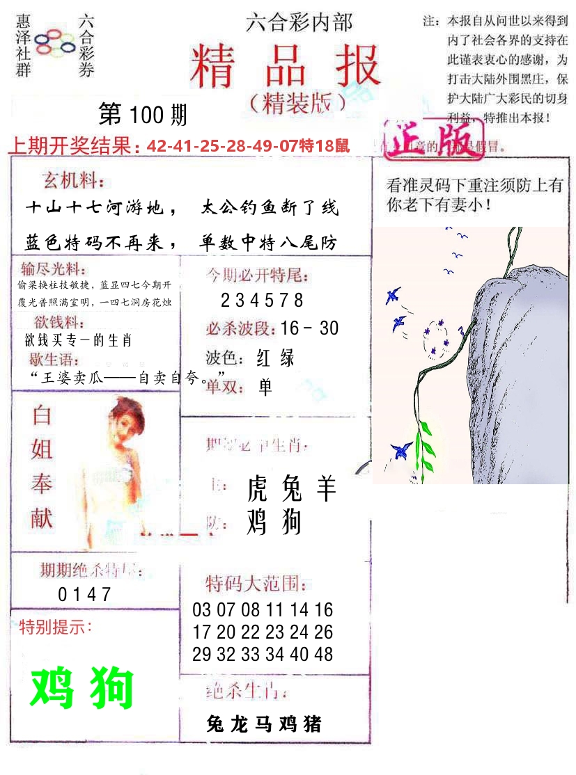 精品报 第100期