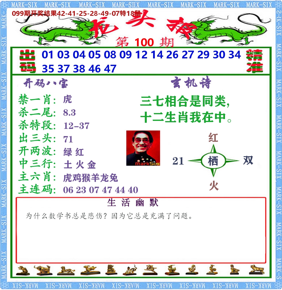 澳门龙头报 第100期