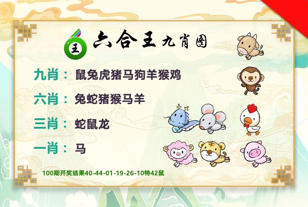 六合王九肖图 第101期