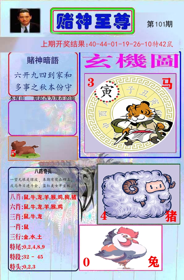 赌神至尊 第101期