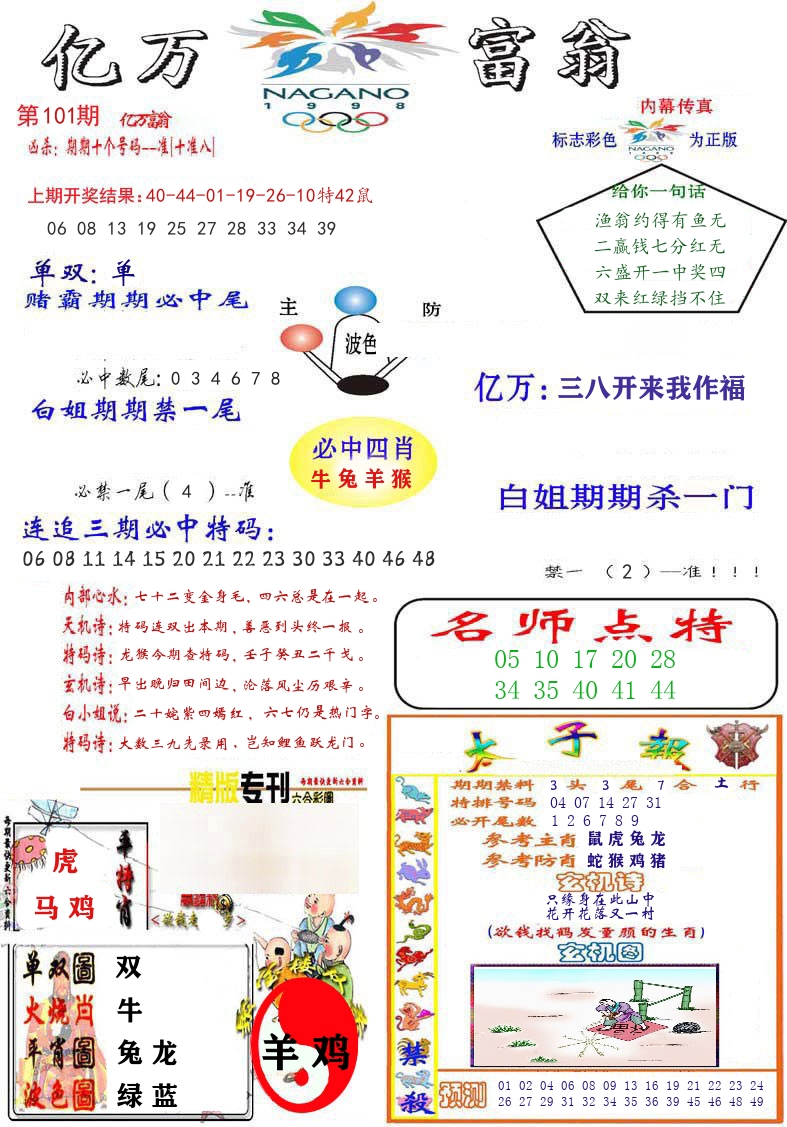 亿万富翁 第101期
