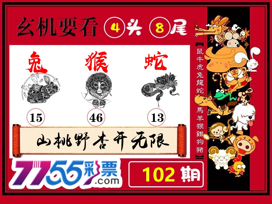 玄机要看 第102期