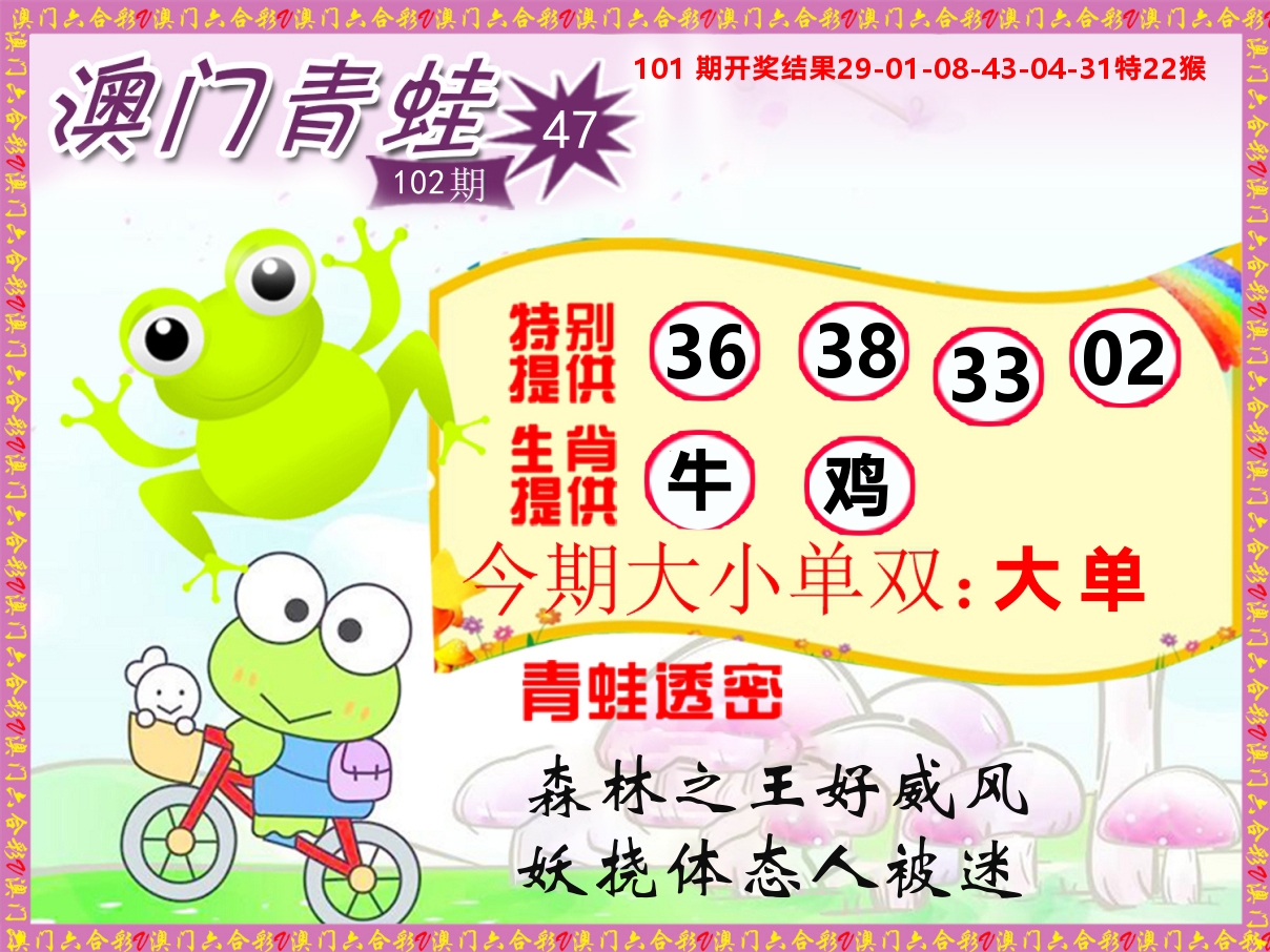 青蛙系列47 第102期