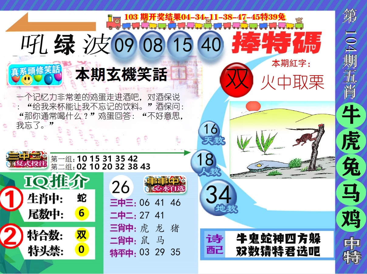 新特报 第104期