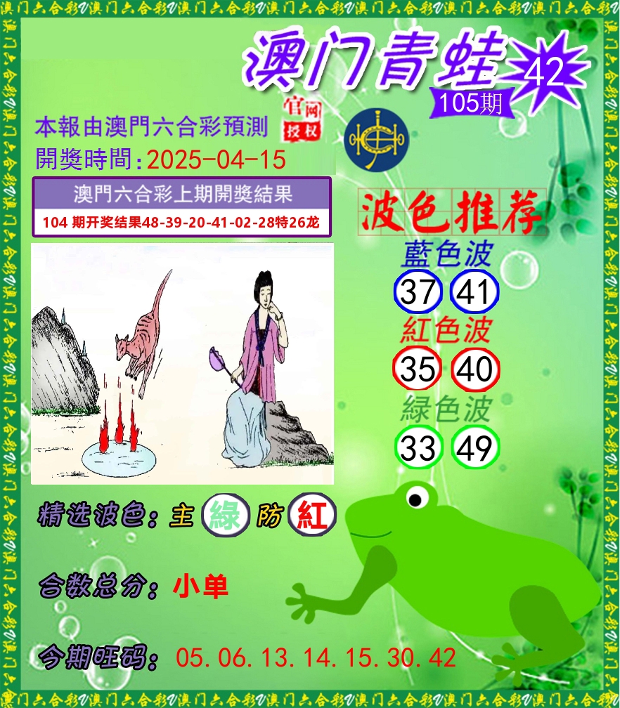 青蛙系列42 第105期