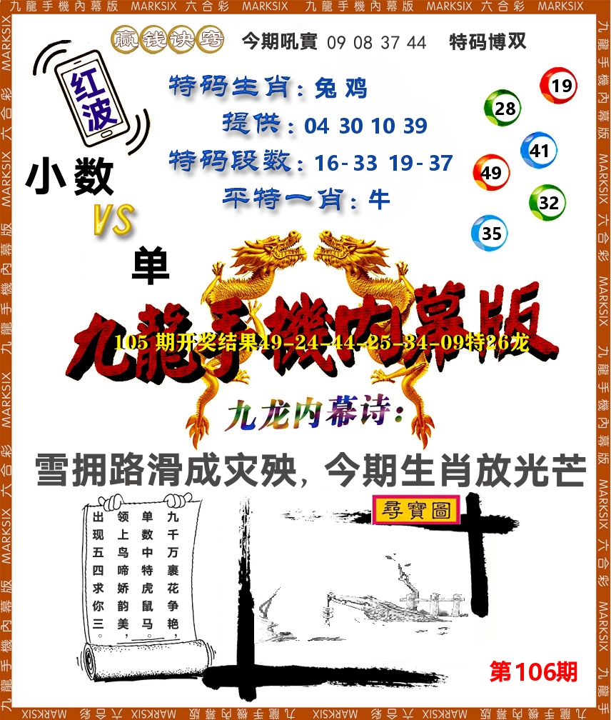 九龙手机内幕 第106期