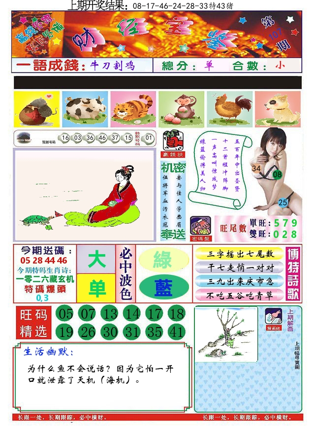 澳门财经宝鉴 第107期