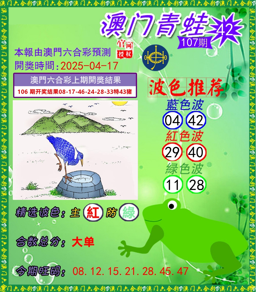 青蛙系列42 第107期